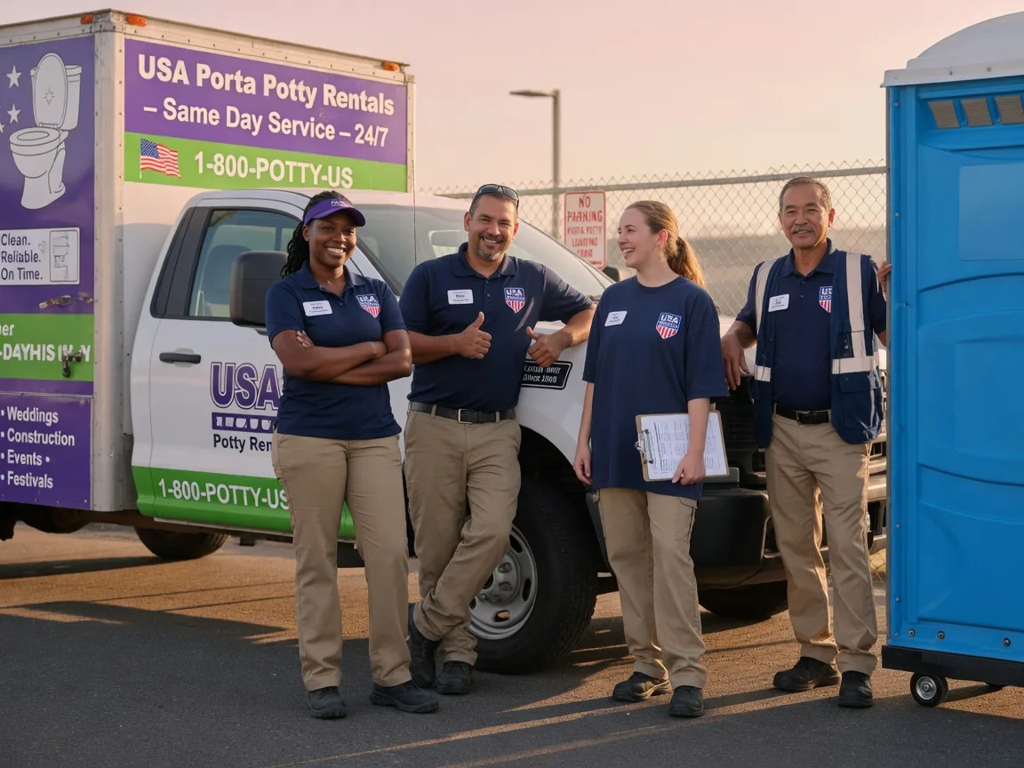 Porta Potty Rental company in Woodburn, IN